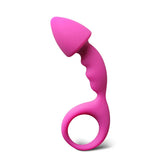 Pink Silicone Curved Comfort Butt Plug Default Title > Anal Range > Butt Plugs